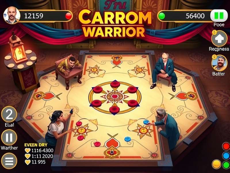 Carrom Warrior Supreme Gameplay